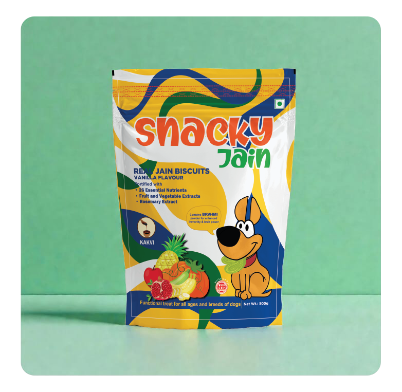 Snacky Jain – Real Jain Biscuits Vanilla Flavour